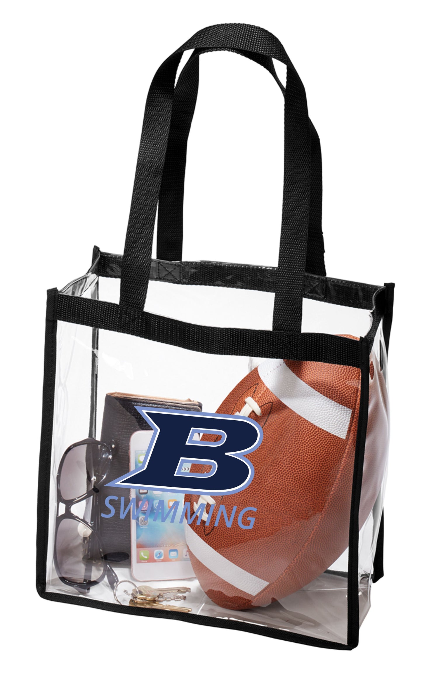 SWIMMING B Clear Bag