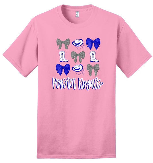 "Peaster Royals" Hats, Boots & Bows T-Shirt